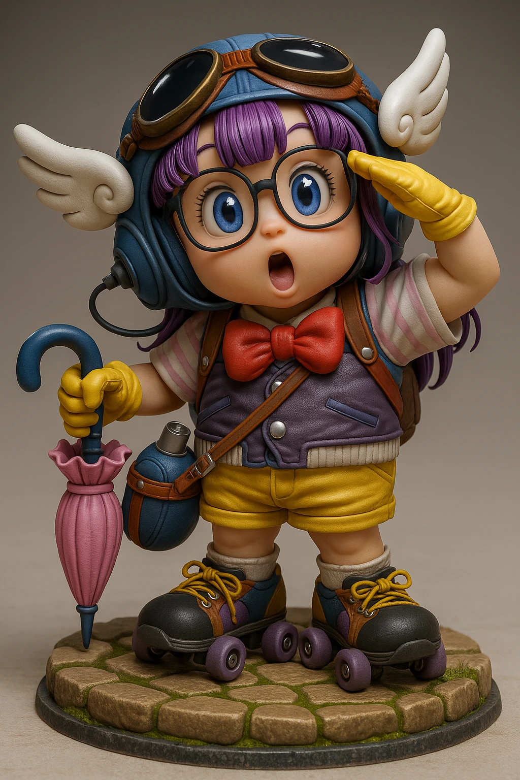 Arale Norimaki on Skates – Dr. Slump