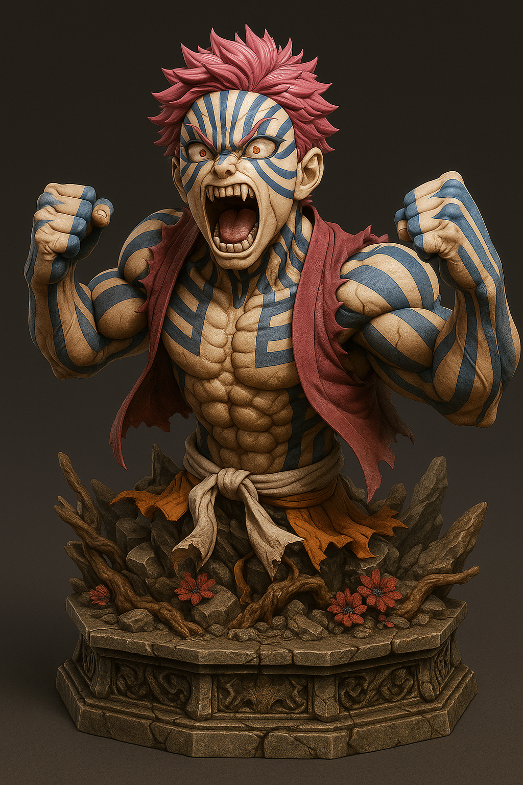 Spectacular Bust of the Third Upper Moon – Akaza (Demon Slayer)