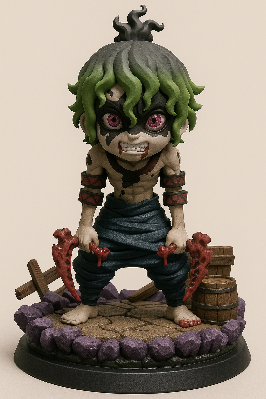 Kokushibo – Upper Moon One in Qposket – Demon Slayer: Kimetsu no Yaiba