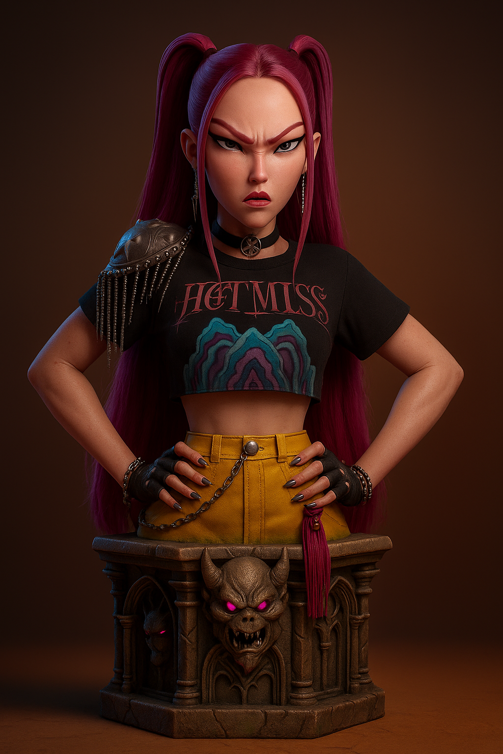 Mira Bust – Demon Hunters Kpop