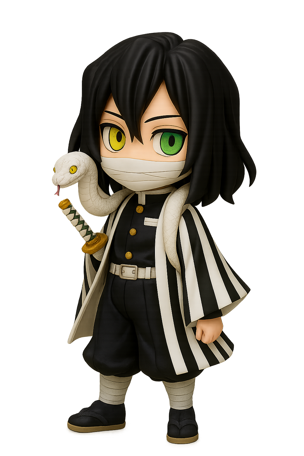 Obanai Iguro - Serpent Pillar - Kimetsu no Yaiba QPosket